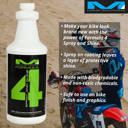 Matrix Liquid Solutions Formula 4 Biodegradable Spray & Shine Detailer 32oz