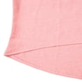 thumbnail image 5 of Womens Cotton Linen Blouses, 3/4 Sleeve Shirts for Women Dressy Casual Vintage Solid Color Lightweight V Neck T-Shirts, 5 of 6