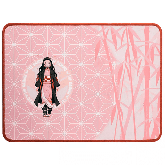 Mouse Pad TUF GAMING Demon Slayer LE NC12 TUF GAMING P1 DS rosa claro M Asus Demon Slayer Edicion Nesuko TUF Gaming P1 NC12 Resistente al Agua Nanorevestimiento 90MP02Q0-BPAA00