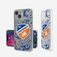 thumbnail image 4 of FC Cincinnati iPhone Paisley Design Clear Case, 4 of 7