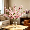 thumbnail image 4 of Clearance! Zguuel Artificial Pink Bougainvillea Flowers, 90cm Silk Bougainvillea Branches, UV Resistant Pink Flowers for Indoor Outdoor Home Garden Wedding Party Decor, 4 of 5