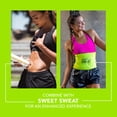 thumbnail image 3 of Sweet Sweat Premium Waist Trimmer and Sauna Belt for Men & Women, Small, Neon Green, 3 of 8