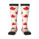 thumbnail image 1 of Fotbe Happy Canada Day Calcetas Divertidas Estampadas para Hombre y Mujer, Calcetas de Algodón hasta la Rodilla para Caminar, Correr, Enfermería y Embarazo, 1 of 6