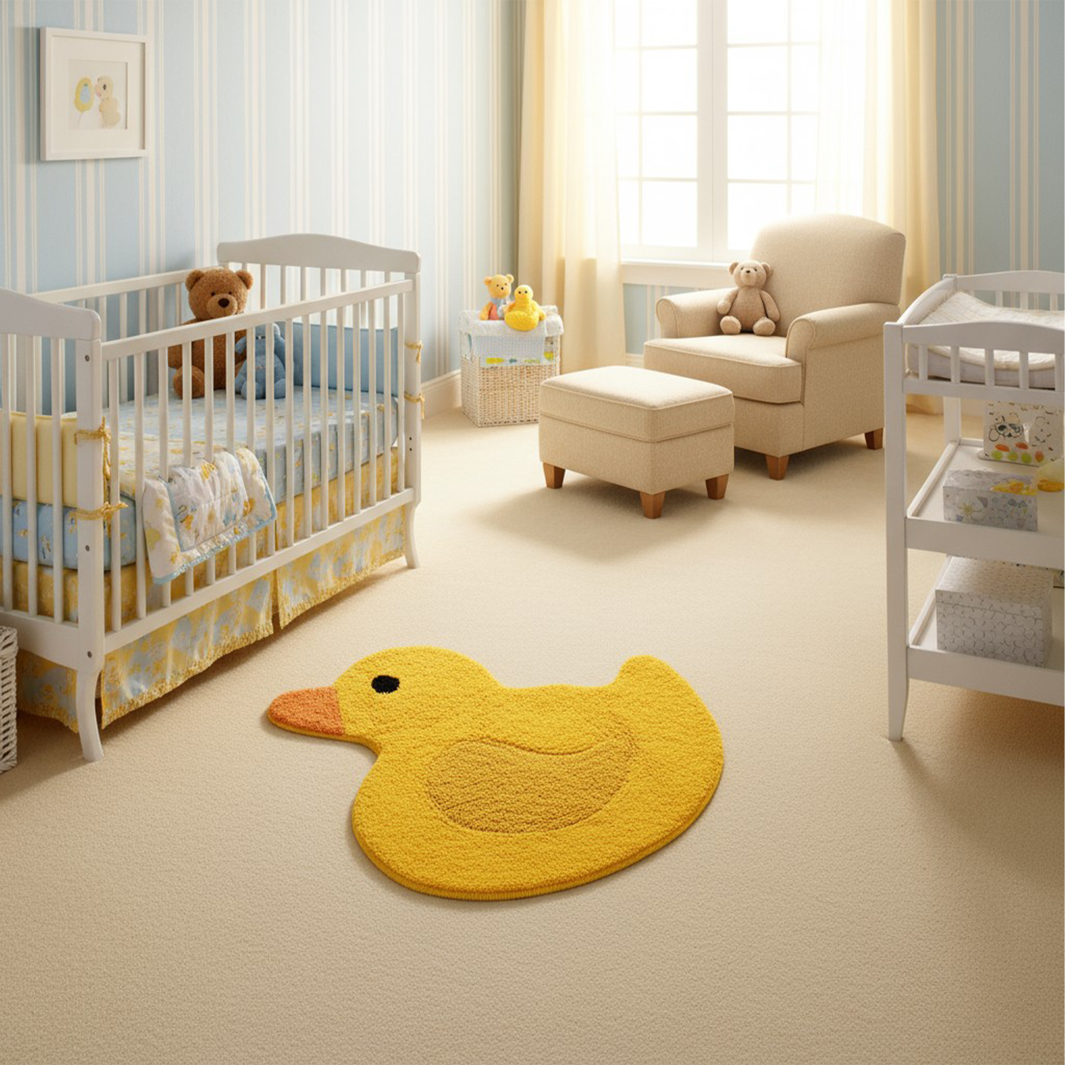 Calloway Mills 114252425 Yellow Duck 24" x 25"