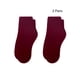 thumbnail image 3 of Calcetines de Nailon Transparente con puños Elásticos para mujer 2 Pares uxcell Borgoña Talla única, 3 of 7