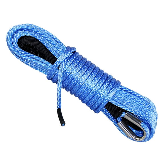 Winch Rope Outdoor Tow Rope with Hook Truck Tow Strap with Hook Tug O Woof Pulling Rope Pull Strap