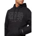 thumbnail image 4 of Crosshatch - Sudadera Helty para Hombre (Negro), 4 of 4