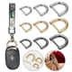 thumbnail image 1 of CARBONLIKE Metal D Ring Hebilla Cinturón Mango Tornillo abierto Tornillo D Hebilla Desmontable Diy Bag, 1 of 2