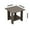 š„ Gray_New#3327, variant on Wooden Side Table | Compact Sofa End Table | Modern Living Room Apartment Coffee Stand | Bedside Shelf | Sturdy Space-Saving Design | Brown White Black Gray | 31x30x30cm