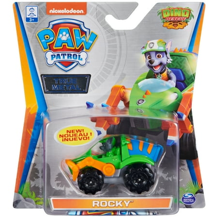 PAW Patrol  True Metal Rocky Collectible Die-Cast Vehicle  Dino Rescue Series 1:55 Scale