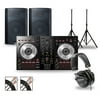 Pioneer DJ DJ Package with DDJ-SB3 Controller and Alto TX2 Series Speakers 15" Mains