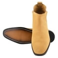 thumbnail image 2 of LIBERTYZENO Mens Chelsea Ankle Boots Suede Leather Waterproof Slip on Dress Shoe, Tan, 2 of 8