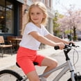 thumbnail image 5 of Toddler Girls Bike Kids Bermuda Shorts Pants Dance Leggings Playwear for Infant Baby Summer Casual Shorts 5-14 Years, 5 of 6