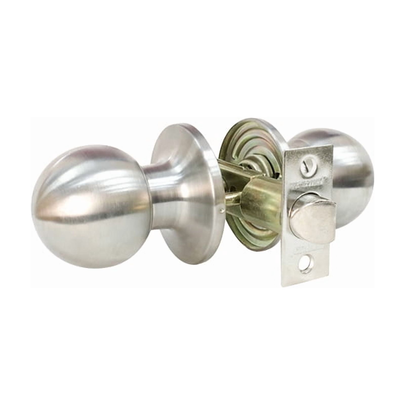 Premier Lock Matte Black Tulip Privacy Door Knob