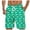 Z169-Light Green, variant on XINPING Men Swim Shorts No Liner Fashion Tropical Print Quick Dry Spring Break Swim Trunks with Pockets Upf 50+ Sun Protection Beach Shorts Bathing Suits
