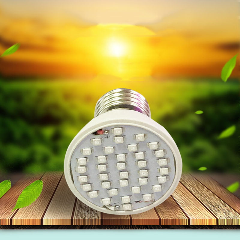 36 72 LED Grow Light E27 Lamp for Plant Flower Seed Greenhouse Hydro indoor room 