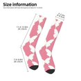 thumbnail image 2 of Honeii Butterfly 2 Print Long Socks,Novelty Design Socks Gift for Men and Women,Crew Socks,Calf Socks, 2 of 6