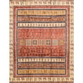 thumbnail image 1 of Ahgly Company Indoor Rectangle Abstract Red Abstract Area Rugs, 4' x 6', 1 of 6
