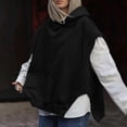 thumbnail image 2 of FEIFLY Women'S Fashion Solid Color Hoodies Sweatshirts Sleeveless Drawstring Oversized Tops Pullover Birthday Winter Autumn Streetwear, 2 of 5