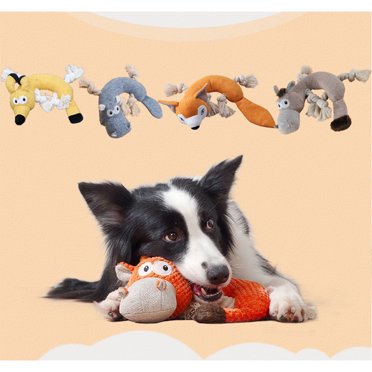 Interactive Dog Ball Toy With Rope For Training - Poochi Paws