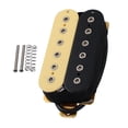 thumbnail image 1 of Pastilla de doble bobina eléctrica Shamjiam Humbucker 52 mm Amarillo Negro, 1 of 8
