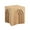 Natural Primary Living Space Modern MDF, variant on 15.74'' Square Side Table Small Coffee Table Accent Table Bedside Table for Living Room Bedroom,BLACK