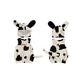 thumbnail image 2 of Cjfdfy Baby Spotted Dog Halloween Costume Winter Warm Sleeveless Tops Plush Animal Costume With Hood Newborn Baby Cute Spotted Puppy Dog Animal Halloween Cosplay Costumes For Kids, 2 of 9