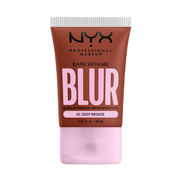 Maquillaje profesional de base NYX Bare With Me Deep Bronze