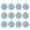 Sky Blue, variant on 12Pc 2.4 Inch Flocked Velvet Christmas Balls,Plastic Hanging Ornaments With Metal Buckle Rope, For Xmas Halloween Home Party Tree Decor Wine
