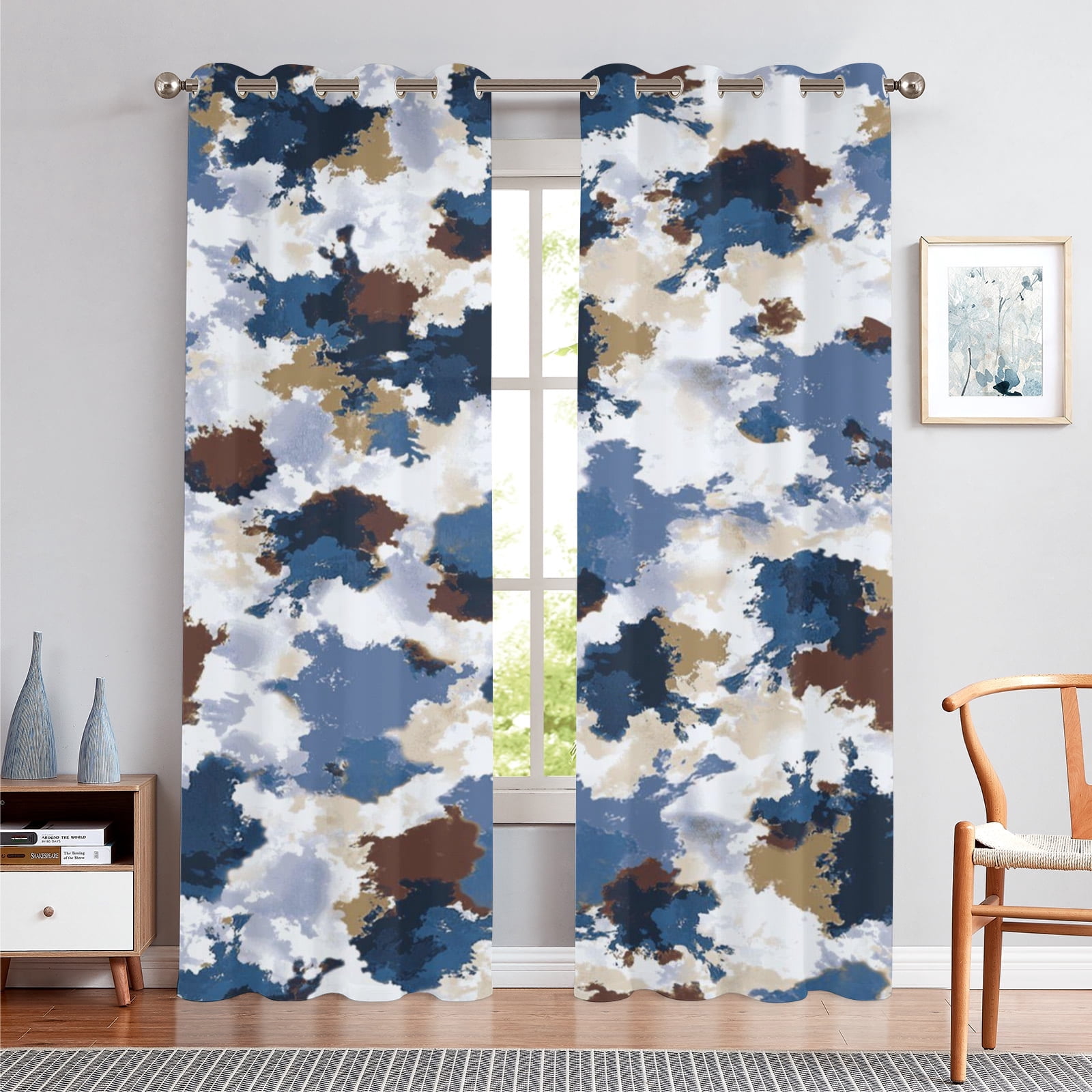 Curtains Cartoon Character Curtains for Boys Girls Bedroom 52Wx84H Inches,2 Panels Window Treatment Set for Living Room Decor