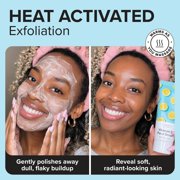 Elizabeth Mott Sure Thing Vitamin C Face Scrub - Heat Activated, Deep Pore Cleansing, Exfoliating Facial Cleanser to Buff and Smooth Skin - Vegan, Cruelty Free Skincare Product for Clear Skin, 3.52oz