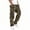 Camouflage, variant on XFeng Men Geometric Camo Print Cargo Pants, Elastic Drawstring Waist Multi Pocket Loose Straight Streetwear Trousers