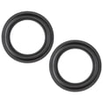 thumbnail image 1 of Unique Bargains 2.5' 2.5 inch Speaker Rubber Edge Surround Rings Replacement Parts for Speaker Repair or DIY 2 pcs, 1 of 3