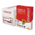 thumbnail image 3 of Universal, 30% Recycled Copy Paper, 92 Bright, 20 lb Bond Weight, 8.5 x 11, White, 500 Sheets/Ream, 5 Reams/Carton | Bundle of 10 Cartons, 3 of 3