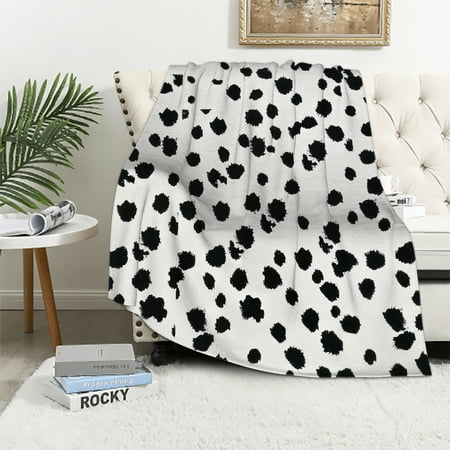 Akjvoe Animal Print Flannel Lightweight Blankets Plush Microfiber Bedding Throw Blanket for Couch and Bed for Pet