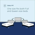 thumbnail image 3 of Modway Alyson Angular Channel Tufted Velvet Full/Queen Headboard in Navy, 3 of 9