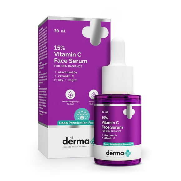The Derma Co 15% Vitamin C Face Serum, 30ml