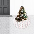 thumbnail image 3 of para árbol de Navidad, tejida de gruesa de 35,43 pulgadas, alfombra suave de año para decoraciones navideñas para árboles de 90 cm rojo BLESIY Falda de árbol, 3 of 7