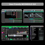 Sound Town MODE Audio 4x8 FIR DSP, Speaker System Processor, Line Array Management with Display, Support Dante/AES (MDX-48)