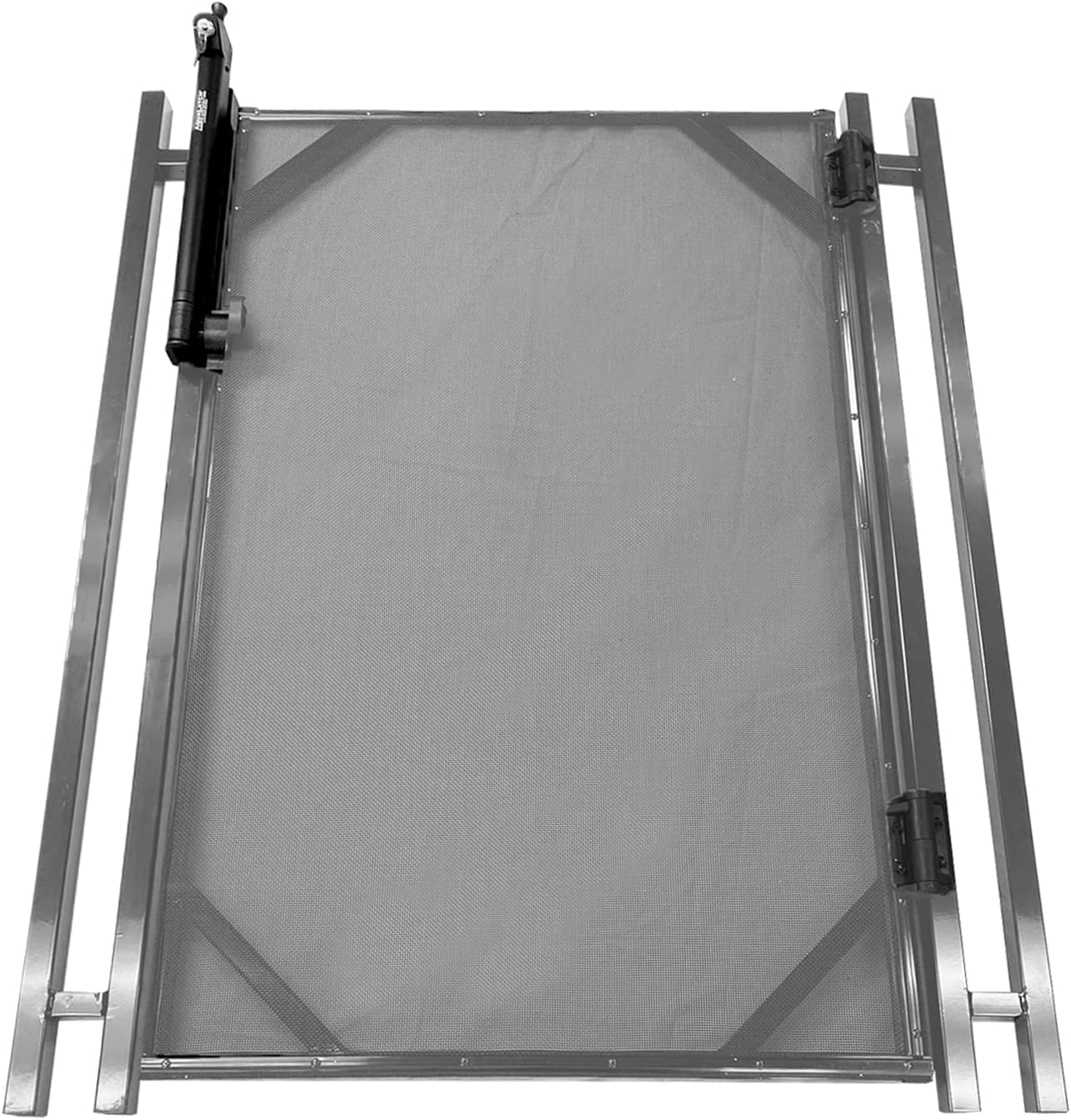 WaterWarden 5' x 30" Pool Safety Gate, Self-Closing, UL Certified to ASTM Safety Standard F2286, Gray