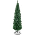 thumbnail image 1 of Lápiz artificial para árbol de Navidad Giantex, verde, 1,5 m, con soporte, 1 of 1