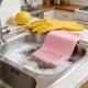 thumbnail image 5 of Paquete de 2 paños de limpieza de microfibra gruesos para platos de cocina, toallas de cocina, estropajos reutilizables altamente absorbentes para platos, encimeras, coches, vidrios, muebles, paños de, 5 of 6