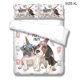 thumbnail image 2 of Juegos de cama Patrón de perro lindo Fundas de edredón de microfibra Fundas de almohada Niños Dibujos animados Animal Mascota Impreso Juego de cama de verano XL LYSHDW2109250015 3 piezas kenally HA012377-12, 2 of 7