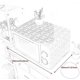 thumbnail image 2 of Microwave Oven Dust Cover Cover Microwave Oven Accessory Oil Proof Protective Cover Dandelion Pattern, 2 of 4