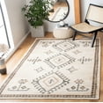 thumbnail image 2 of SAFAVIEH Kilim Lisette Tribal Area Rug, Ivory/Black, 6' x 9', 2 of 8
