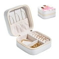 thumbnail image 2 of Mother's Day Jewelry Box with Imitation Metal Zipper, Compact Design for Rings, Earrings, Bracelets Storage, 2 of 6