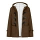 thumbnail image 5 of Chaquetas y abrigos casuales con capucha de manga larga para mujer, chaqueta con capucha cálida de invierno, abrigo de manga larga con capucha y bolsillo para mujer, 5 of 9