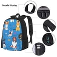 thumbnail image 3 of Balery Cute Dogs Mochila Escolar 3 en 1 para Niños - Mochila Resistente con Lonchera Térmica y Estuche - Mochila Escolar para Niños y Niñas, 3 of 7