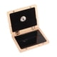 thumbnail image 1 of Estuche para cañas de clarinete para saxofón, caja de almacenamiento de 5 cañas de madera maciza con higrómetro, Color de registro, 1 of 12