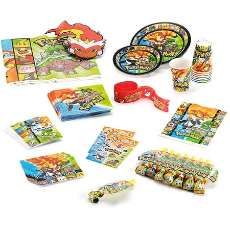  Pokemon  Party  Pack For 8 Walmart  com